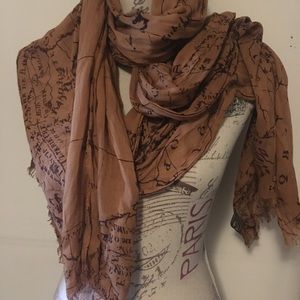 Patricia Nash Signature Map Scarf